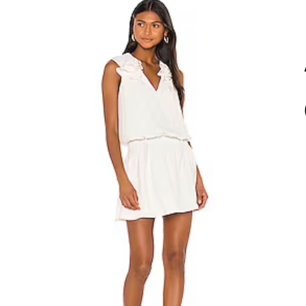 Amanda Uprichard Belle Kimmie Dress in ivory